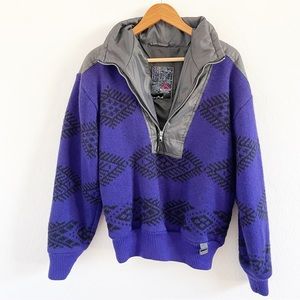 Vintage Mountain Goat wool pullover sweater Med